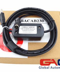Cáp lập trình PLC Delta USBACAB230 màu đen