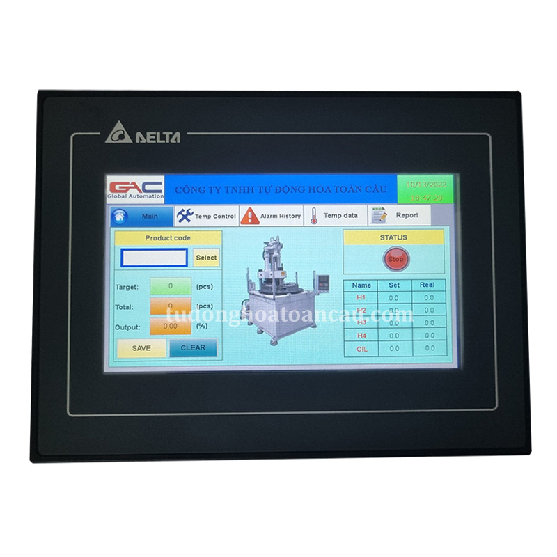 Hướng dẫn kết nối PLC Omron-HMI Delta