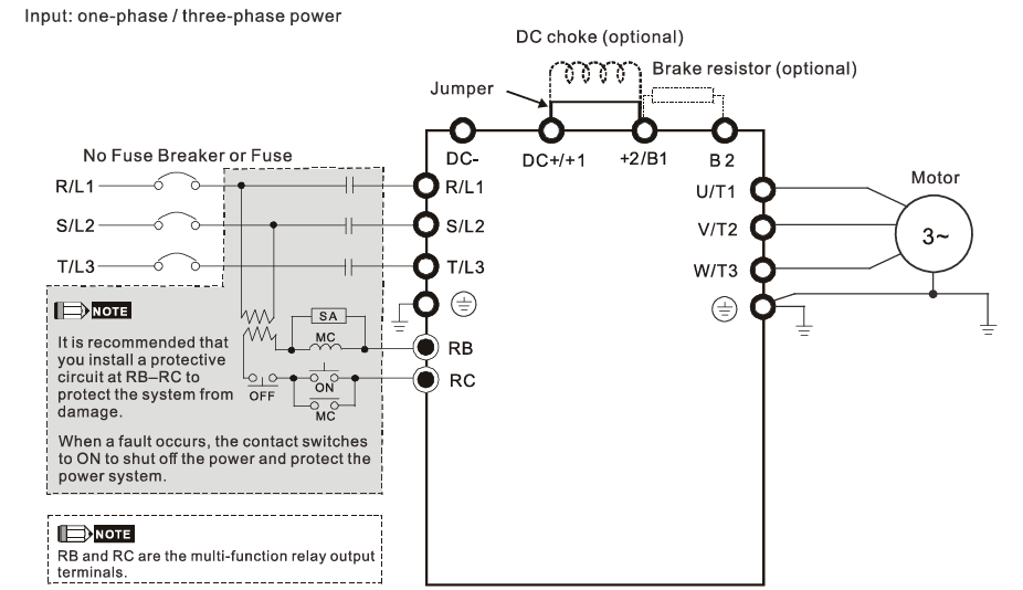 Cài đặt biến tần Delta MS300