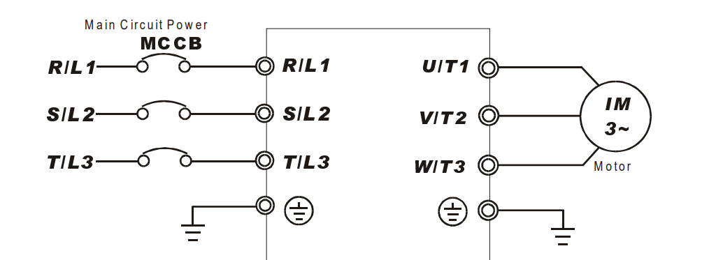 cài đặt biến tần Delta VFD-L
